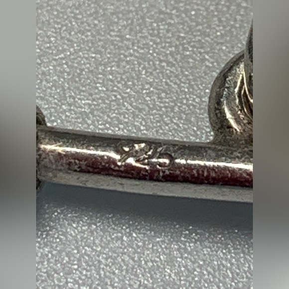 Silpada Vintage Very Rare Sterling Silver Geometric Shapes Toggle Clasp Bracelet - Picture 5 of 14